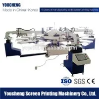 manual screen printing machine printing press machine  CE Approved 12 Colors Automatic Oval Flash Dryer Garment Screen Printing Machine Prices