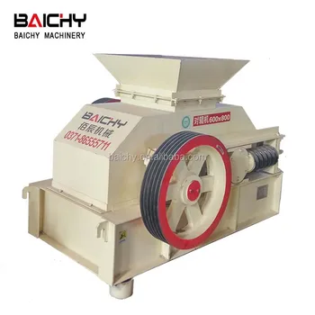 Low hardness coal and limestone double teeth roller crusher