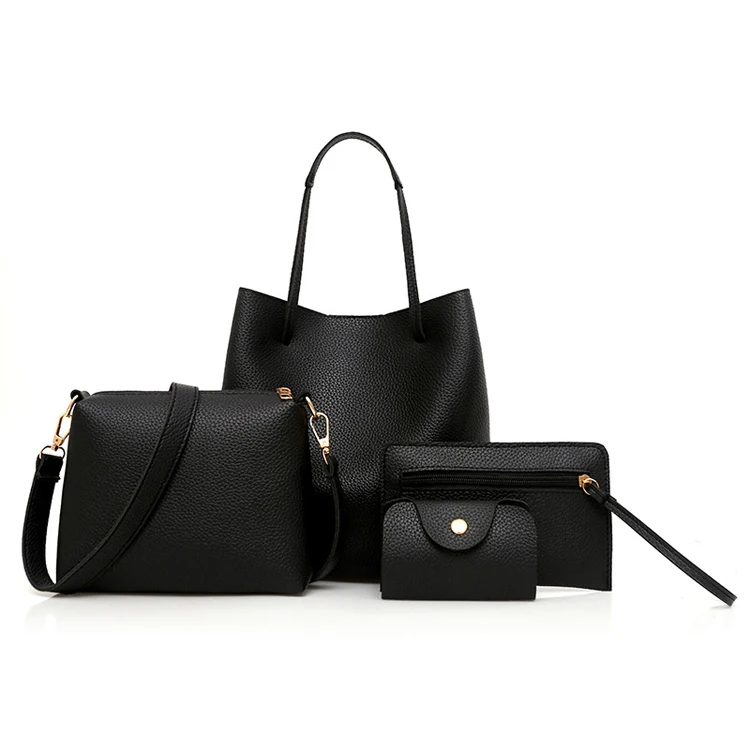 Fashionable New Pure-Colour Mother Bag Four-Piece Bag Simple One-Shoulder Bag, 5colors avilable
Fashionable New Pure-Colour Mother Bag Four-Piece Bag Simple One-Shoulder Bag, 5colors avilable