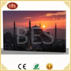 islamic printed canvas painting , islamic calligraphy canvas picture with led light