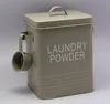 Retro Laundry Powder Storage Tin