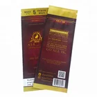 Recyclable feature Eco friendly custom printed aluminum foil sachets mask bag