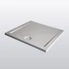 DOMO custom made acristone shower tray slate surface