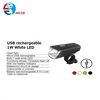 Waterproof Rechargeable Super Bright white LED Bicycle Light bike head Front light bicycle bike light