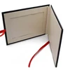 Custom Black PU cardboard 4x6 Foldable Picture Photo Frame