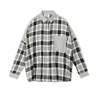 New custom formal polo plus size shirts & blouses striped hawaiian oversized plaid mens casual plussizeshirts for men