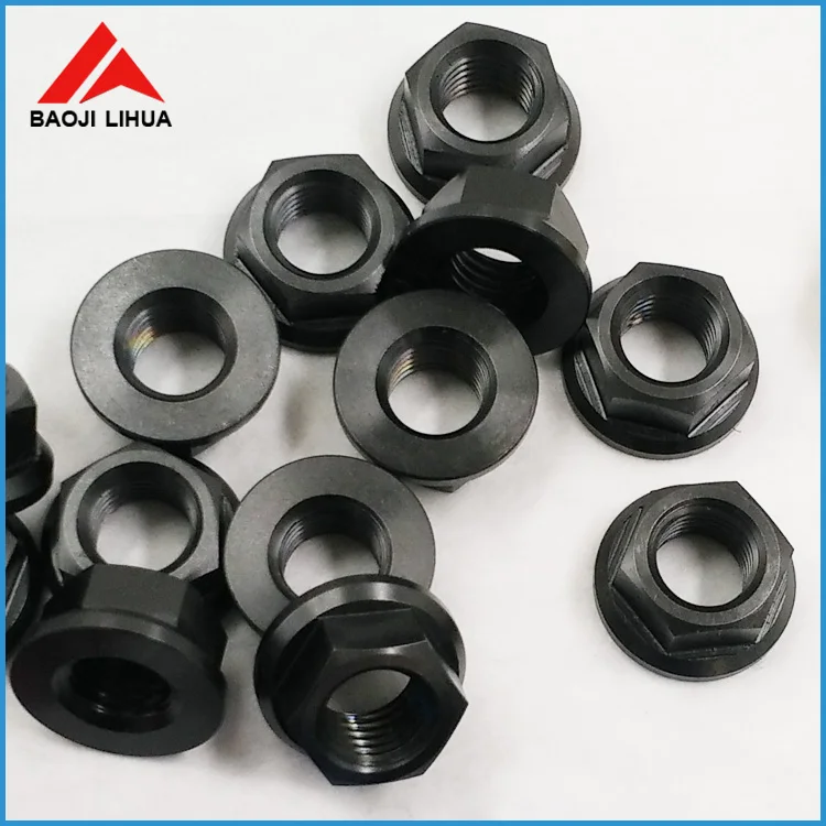 M5 M6 M8 M10 M14 M18 M20 M24 DIN6923 titanium flange nuts and bolts