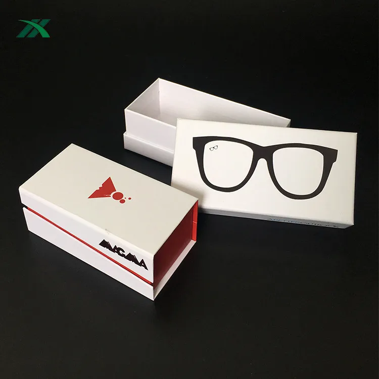 material sunglasses cardboard gift box eyewear packaging box