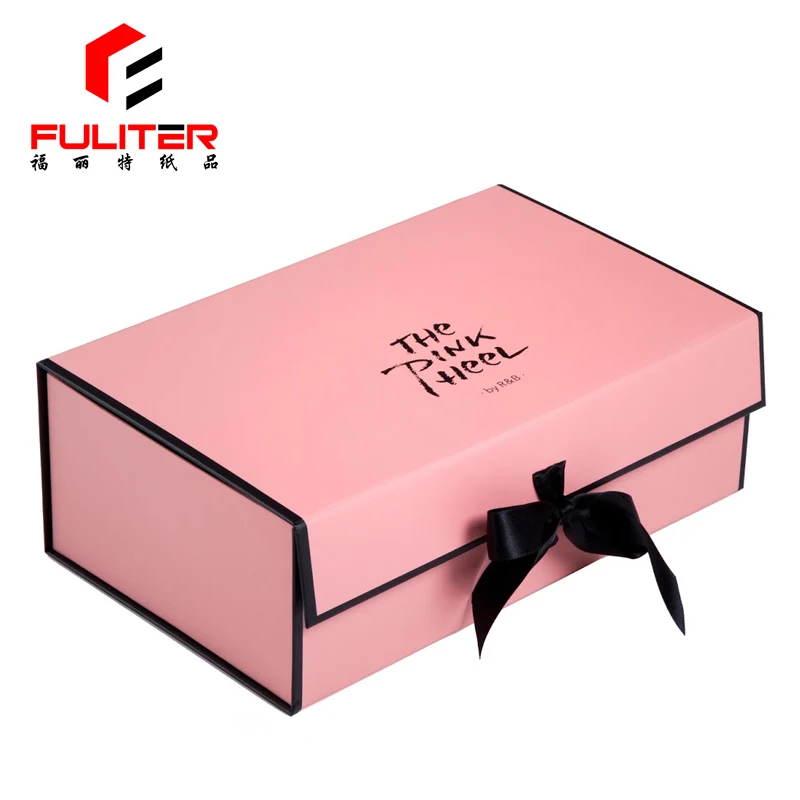 Lady Girl Fancy Pink Magnetic Cardboard 