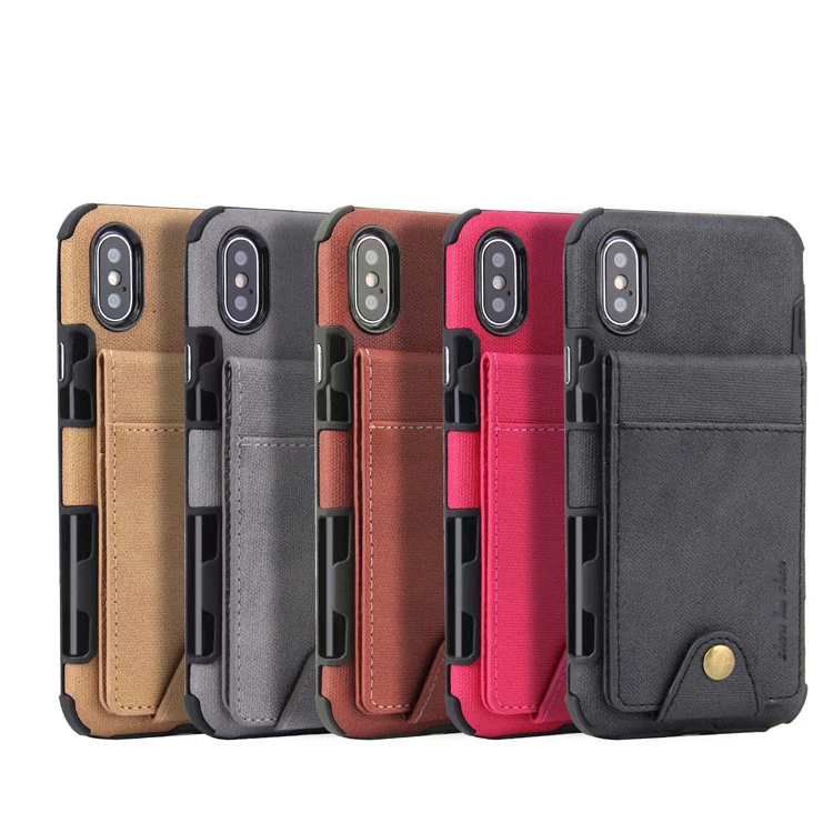 New design OEM brand high quality fabric leather wallet card bag shockoroof soft phone back cover case for iphone XR
New design OEM brand high quality fabric leather wallet card bag shockoroof soft phone back cover case for iphone XR