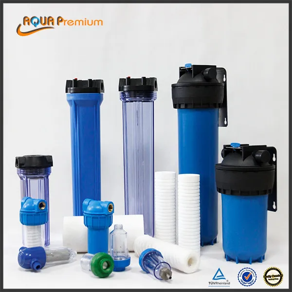 Standard / Jumbo / Slim Plastic Water Filter Cartridge Filter Housing