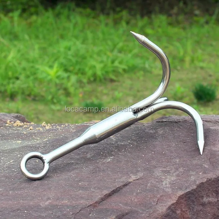 Spring Steel Mountain Climbing Grappling Hook For Outdoor Exploring Survival Gravity Hook Buy 