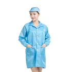 Antistatic Clothing ESD Smock Garment anti static cleanroom smock cloth