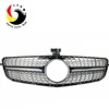 Diamond Grille for Mercedes Benz W204 Silver Black grill for Benz C CLASS 2007-2014