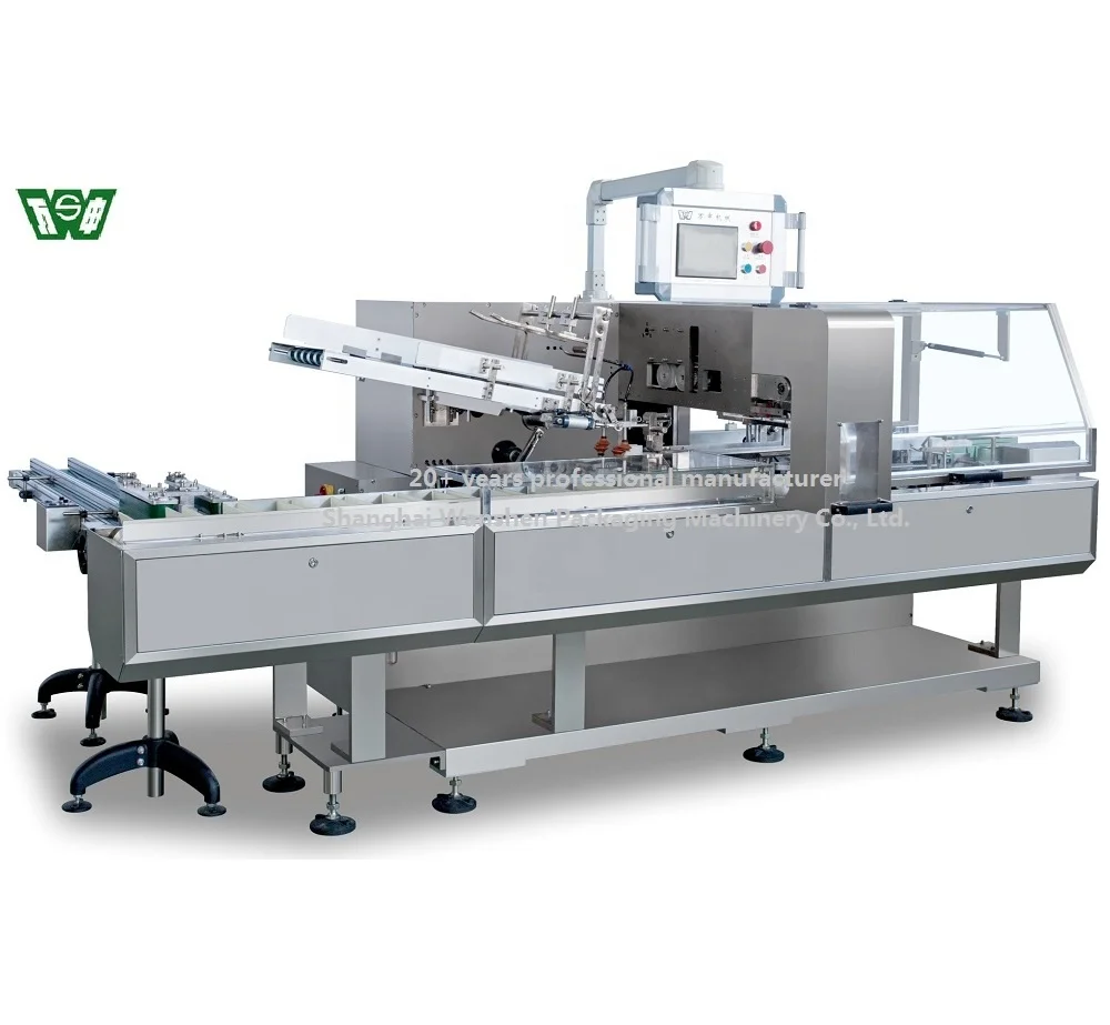 Cartoning box Packaging Machine for Sachet from Shanghai Factory, Sachet Cartoner