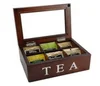 wooden japanese tea box