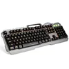 LED Wired Gaming Keyboard Mechanical Feeling USB Keyboard with Backlight Rainbow RGB Multicolor Computer Keyboard for PC MK2898