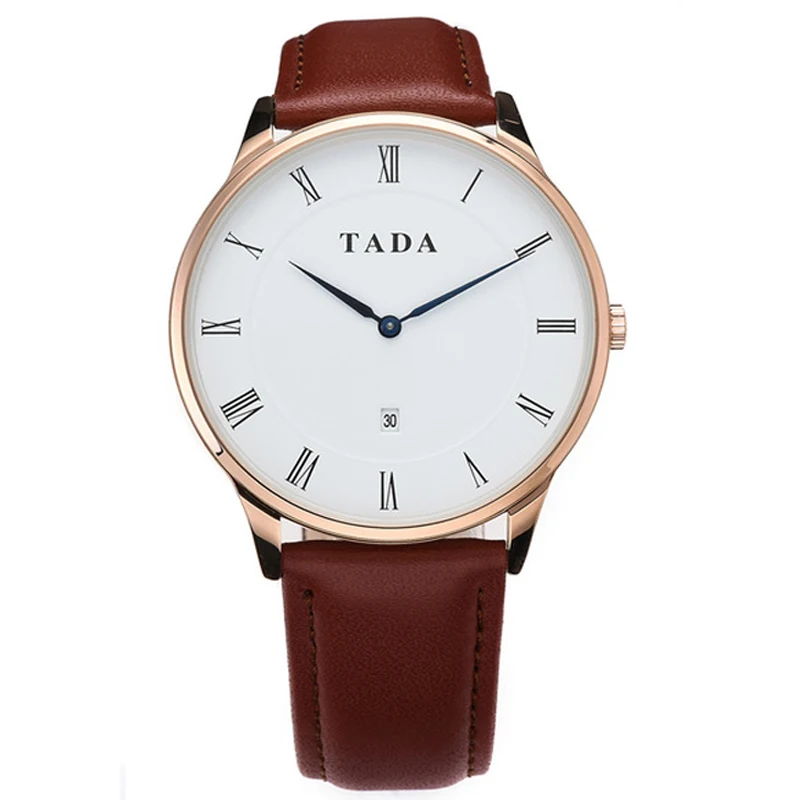 New Fashion Saat Men Wristwatch Business Date Leather Simple Ultra Thin 2 Hands Waterproof Quartz Luxury Minimalist Tada Watch, N/a
New Fashion Saat Men Wristwatch Business Date Leather Simple Ultra Thin 2 Hands Waterproof Quartz Luxury Minimalist Tada Watch, N/a