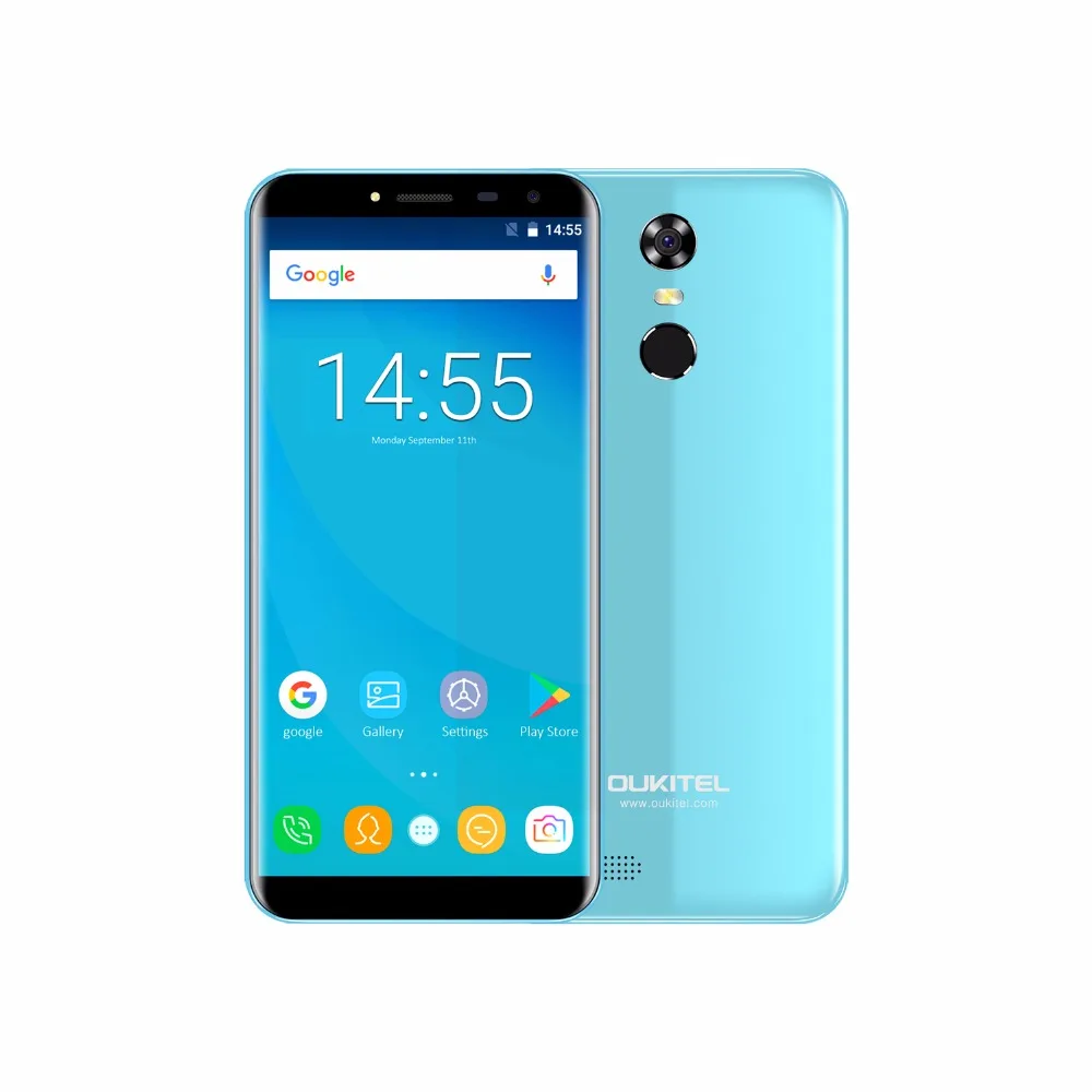 

Oukitel C8 4G 18:9 Display 5.5 Smartphone Android 7.0 MT6737 Quad Core 3000mAh 2GB+16GB Fingerprint 13MP