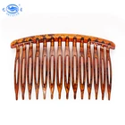 Fashion colorful cheap vintage plastic hair accessories decorative small hair combs