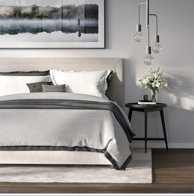 Indoor Dining hall corridor simple modern metal clothing store cafe chandelier light