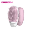 PRITECH Ergonomic Design Vibrating Hair Brush With Detachable Comb