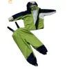 Fashion children PU Raincoats Overall waterproof rainsuit