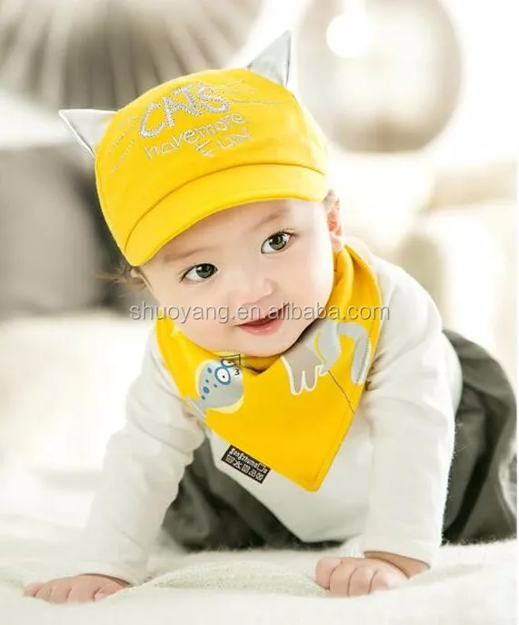 baby hat with bib (7)