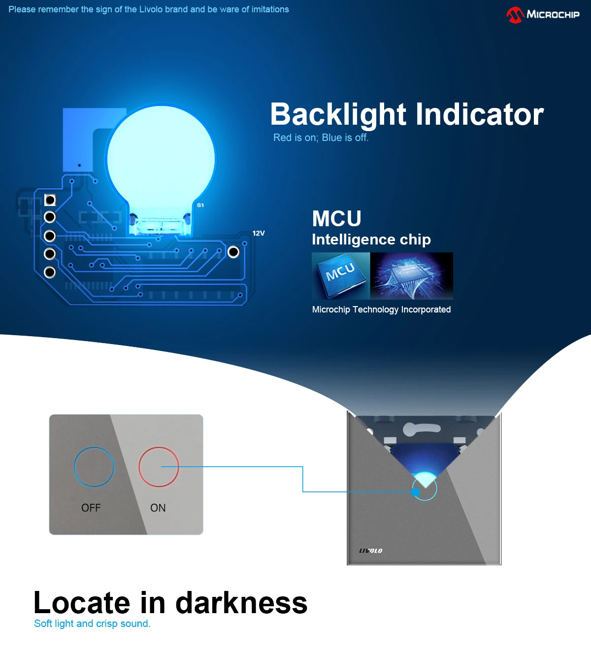 LIVOLO VL-C7 zigbee home automation power electronic switch - ANKUX.COM