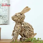 Toy Wooden Animal Wood Crafts Construction Animal Shapes Toy