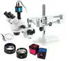 stereo trinocular digital electron mobile phone soldering microscope