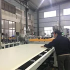 Wood plastic WPC foamed door extruding machine