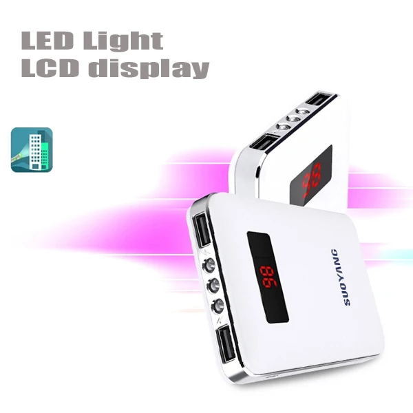 の販売携帯電話の安い価格でホット10000mahのledライトパワーバンク仕入れ・メーカー・工場