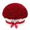 wholesale pretty round gift cardboard large flower box for wedding