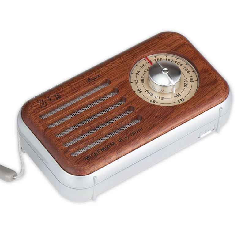 OEM wooden mini vintage wireless fm radio receiver remote control - ANKUX.COM
