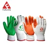 Film gloves constructional and industrial working safety gloves heavy duty rubber coated glove