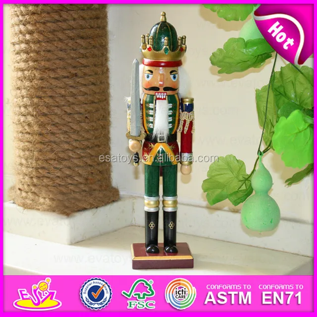 2015 novelty wooden nutcracker toy for gifts,funny cheap wooden