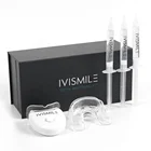 Home Use FDA&CE Certificated Hydrogen Peroxide Syringe Gel Mini Blue Led Light Private Label Amazing Teeth Whitening Kit