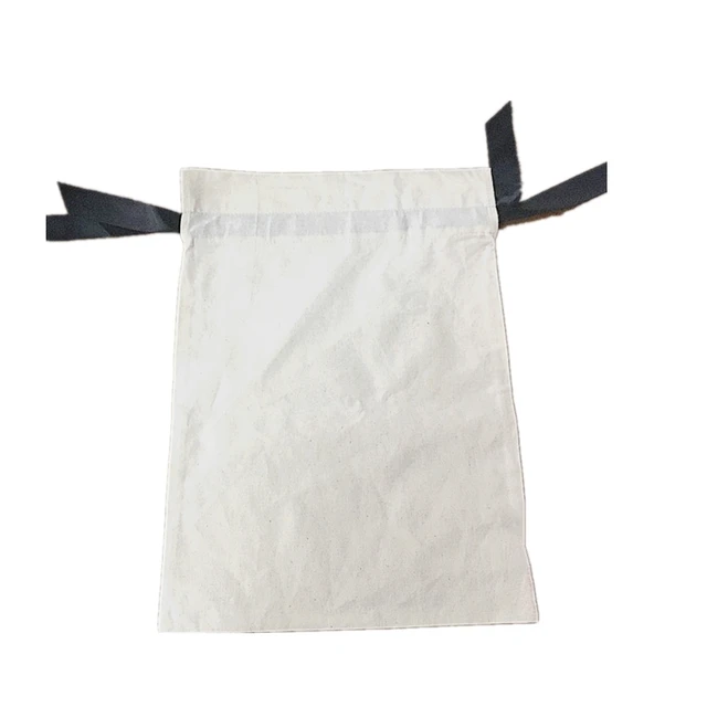 wholesale cotton fabric drawstring canvas bag shopping bag