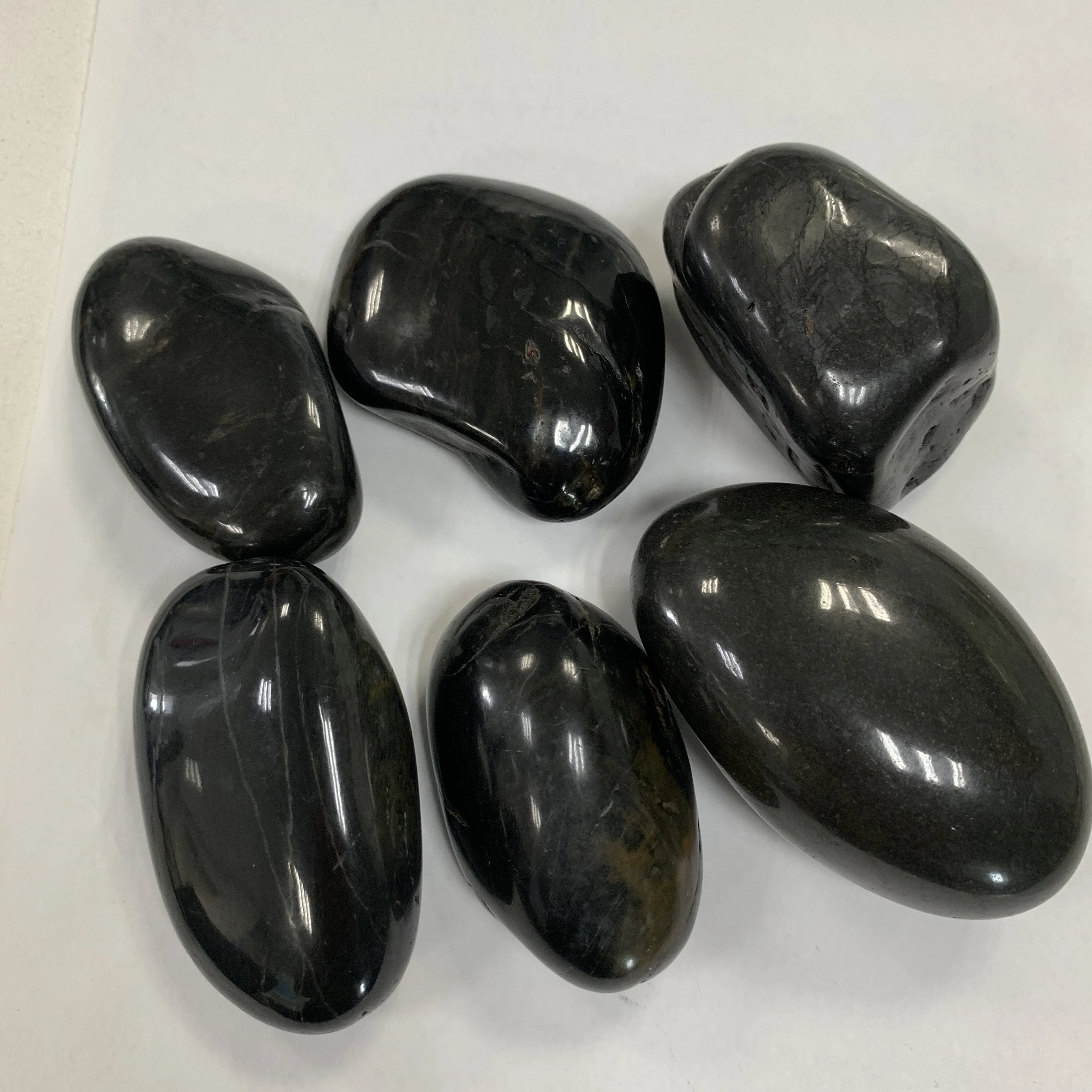 cheap polished tumbled  cobble pebbles stones for sale