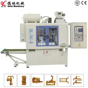 Practical faucet tap core making machine plumbing fittings core shooter machine foundry sand core shooting machine