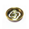 Brass ashtray base CNC turning CNC milling processing brass arts and crafts do the old electroplating bronze processing