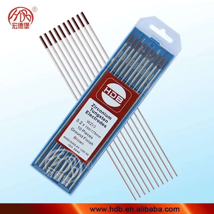 factory specification Tungsten electrodes for TIG welding magnesium WZr3 electrode Price, View