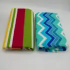 soft supermarket China factory 100% microfiber fast dry beach towel with custom logo