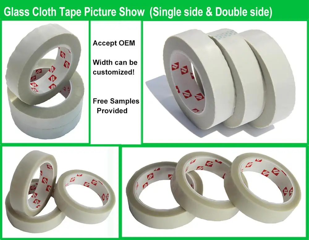 High Temperature Silicone Double Sided Fiber Glass Mesh Tape Buy