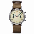 OEM high quality private label army vintage classic chronograph hand automatic men luxury military watch for sale