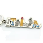2013 Best Sell Italy Souvenir Building Key Chain For Tourist Gift (LF-QW248)