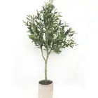 Bonsai decorative plastic Spain mini large sale ornamental artificial olive tree