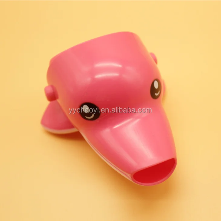 cartoon animal shape baby washing hand water tap faucet extender