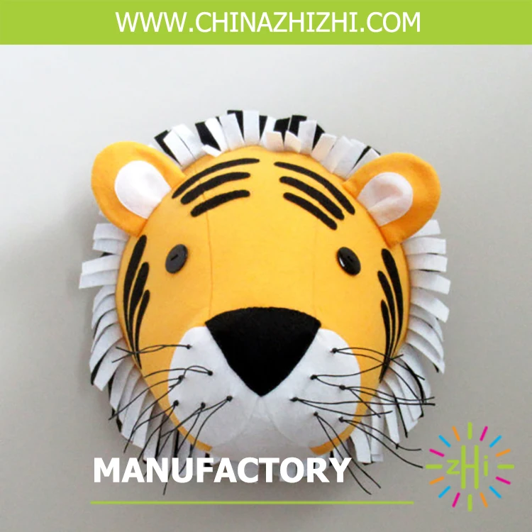 Tiger Head Home Decoration Animal Head Wall Hanging Made in China, Customized color
Tiger Head Home Decoration Animal Head Wall Hanging Made in China, Customized color